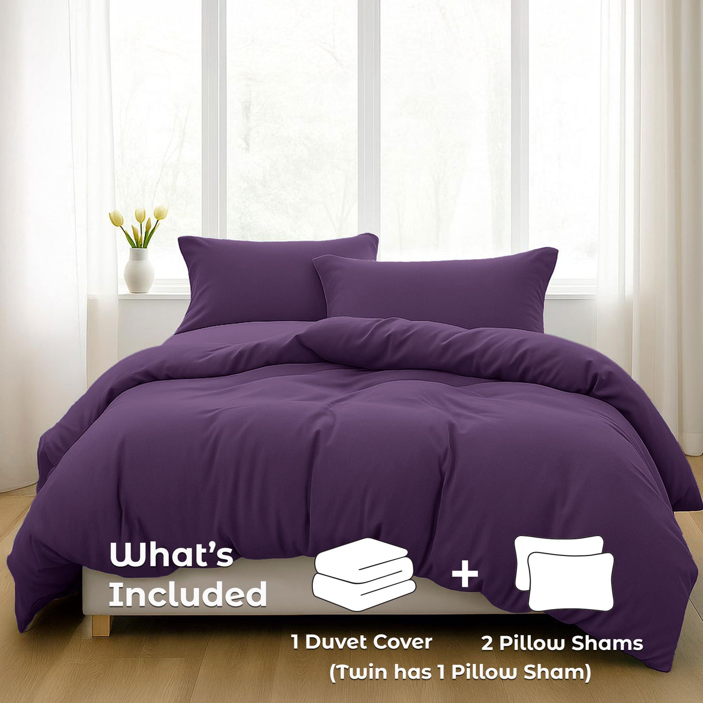 Duvet Cover | Full | Orchid