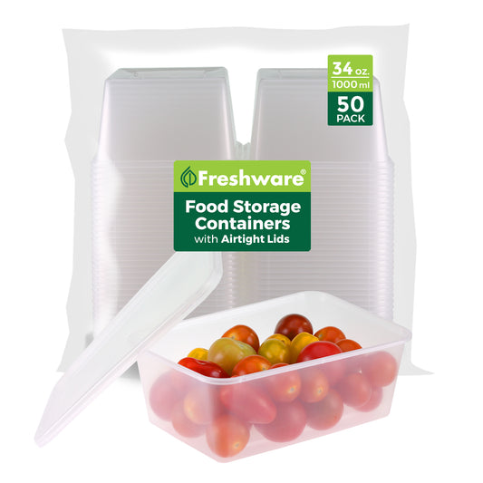 Deli | Square | 34 oz | 50 Pack