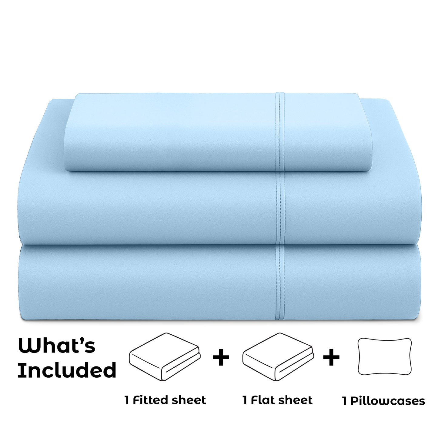 VF Sheets | Twin | Sky Blue