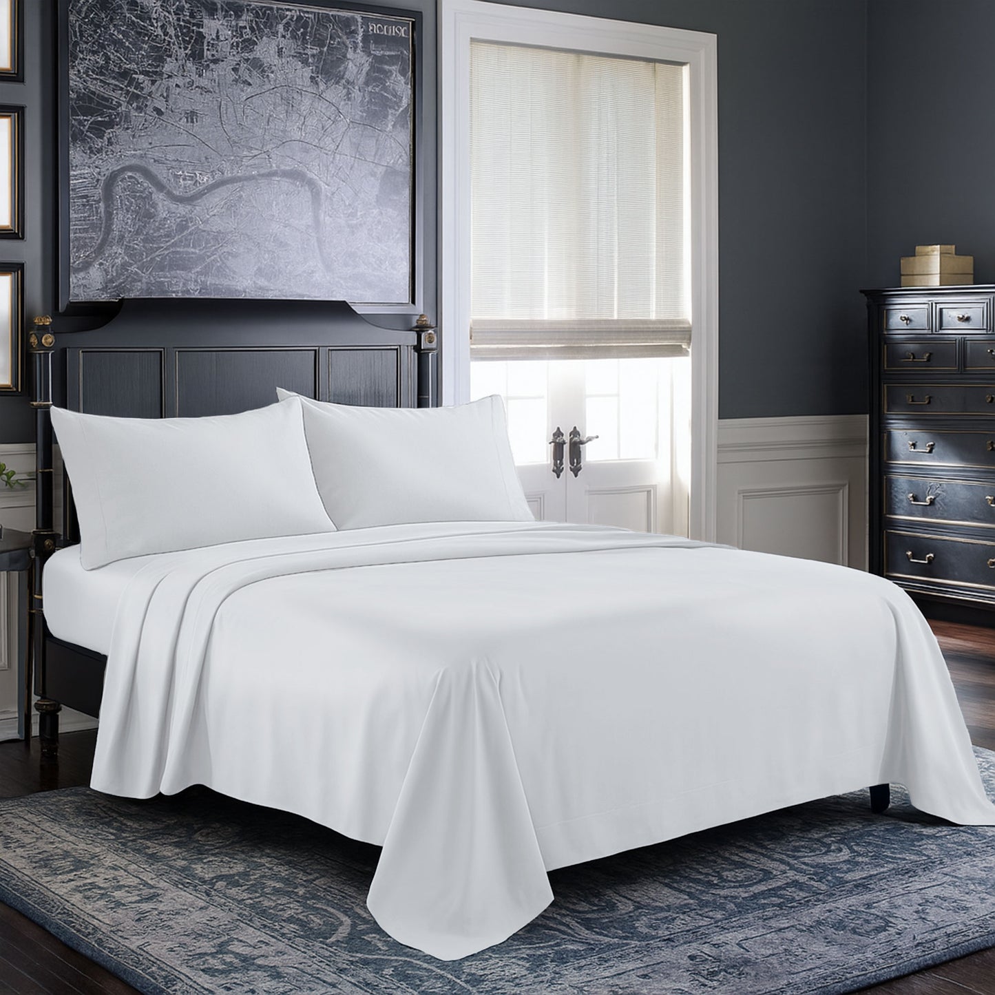 VF Sheets | Twin | Heather White